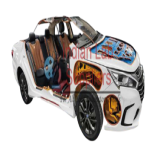 Electric Car Cutaway Didactic Equipment